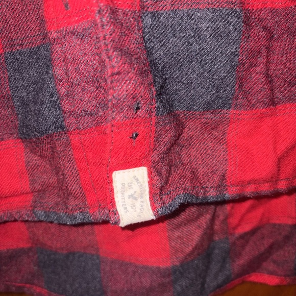 American Eagle Ahh-Mazingly Soft Boyfriend Fit Flannel | Plaid | Medium - Picture 3 of 9